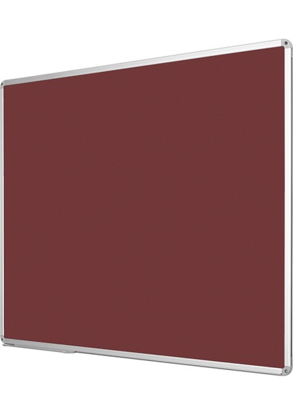 90 Cm X 200 Cm Alüminyum Çerçeve Duvara Monte Bordo Kumaşlı Pano fiyatları
