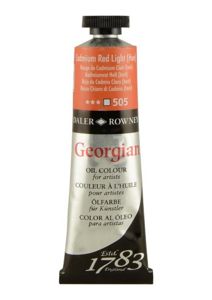 Georgian Yağlı Boya 38ml - N:505 Cadmium Red Light