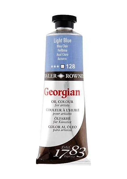 Daler Rowney Georgian Yağlı Boya 38ml - N:128 Light Blue