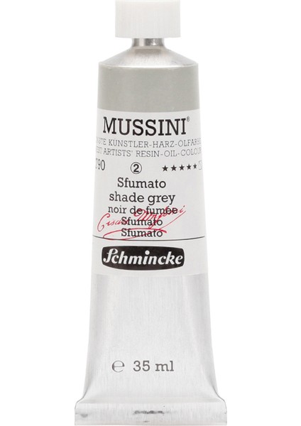 Mussini Yağlı Boya 35ml. Seri 2 N:790 Shade Grey