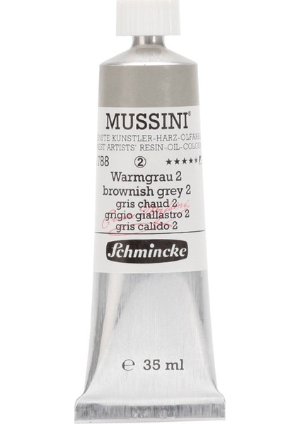 Mussini Yağlı Boya 35ml. Seri 2 N:788 Brownish Grey 2