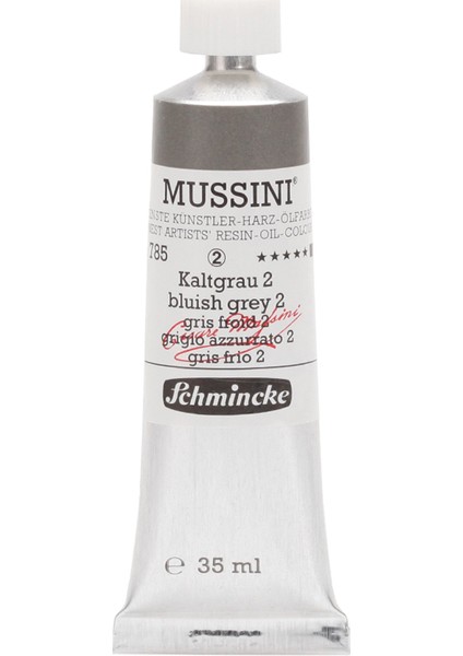 Mussini Yağlı Boya 35ml. Seri 2 N:785 Bluish Grey 2