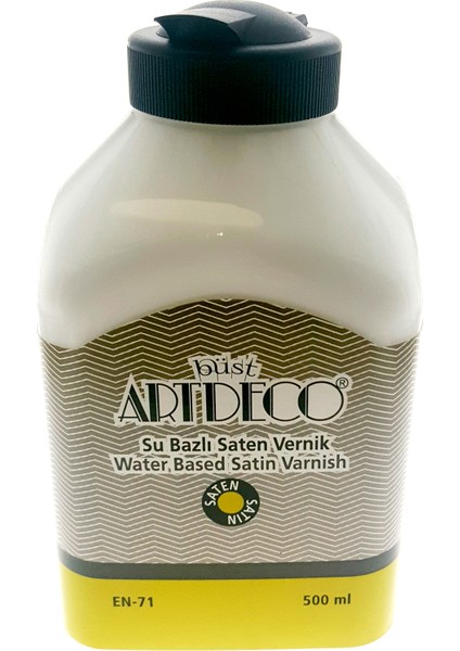 Su Bazlı Saten Vernik 500ml.