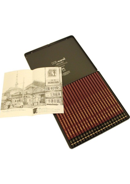 Hi-Uni Art Dereceli Kalem Seti 22'Li