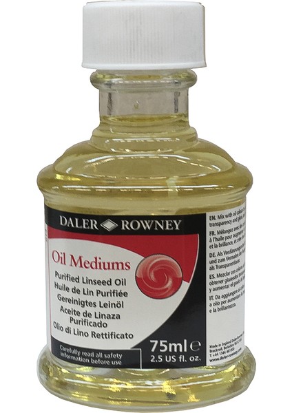 Purified Linseed Oil 75Ml.