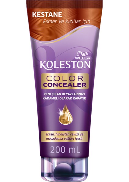 Color Concealer Kestane(Esmerler Ve Kızıllar İçin)