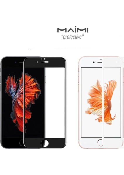 Apple iPhone 6 Plus - 6S Plus 3D Temperli Koruma Camı Siyah