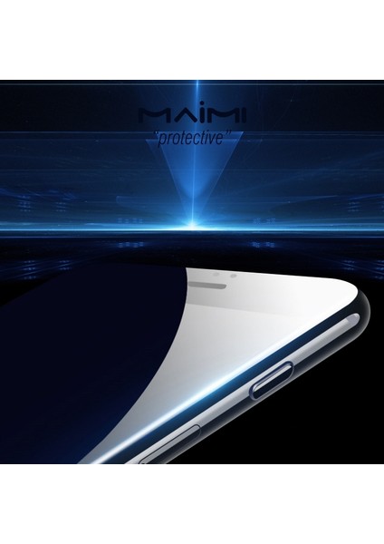 Apple iPhone 6 Plus - 6S 4D Plus Temperli Koruma Camı Beyaz