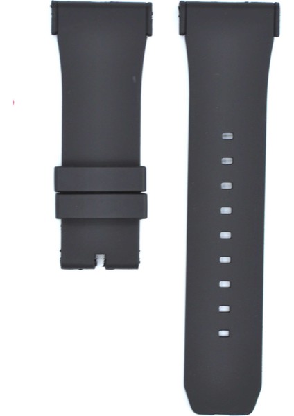 Uyumlu Puma Pu102941001 28Mm Siyah Silikon Saat Kordonu Pma104