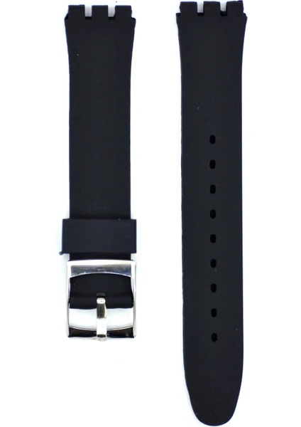 Ztd Strap Swatch Uyumlu 17Mm Silikon Saat Kordonu Swc124