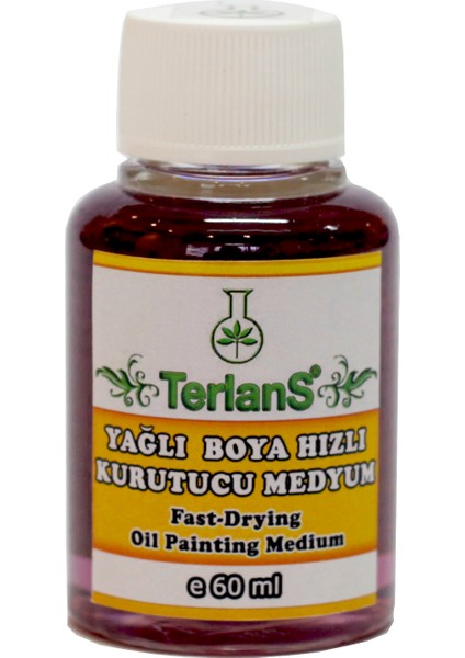 Yağlı Boya Hızlı Kurutucu Medyum 60 ml