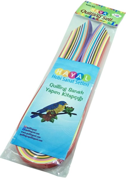 Quilling Öğrenci Seti - Kalın Set