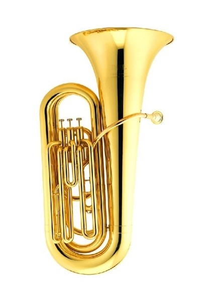 Jcb-378L 3 Pistonlu 3/4 Tuba (Gold Lacquer)