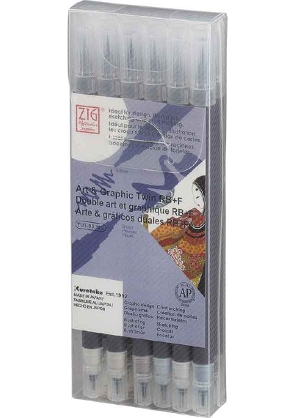 Art&Graphic Twin Rb Tut-95/12Vgr 12Li Gray