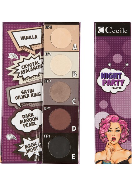 Eyeshadow Palette EP 01