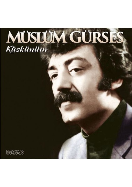 Müslüm Gürses- Küskünüm (Plak) (Siyah görselli)