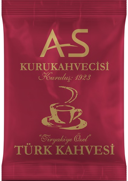 AS Geleneksel Orta Kavrulmuş Türk Kahvesi 100 Gr.