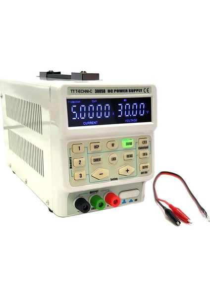 Tt-Technıc 3005D 0-30V 0-5A Dc Güç Kaynağı Power Supply