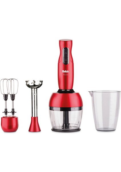 Lucca Kırmızı 1000 W Blender Seti