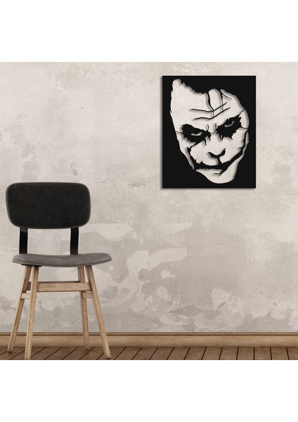 Joker Why So Serious Metal Duvar Tablosu