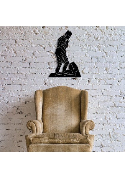 Atatürk Kocatepe Metal Duvar Dekoru