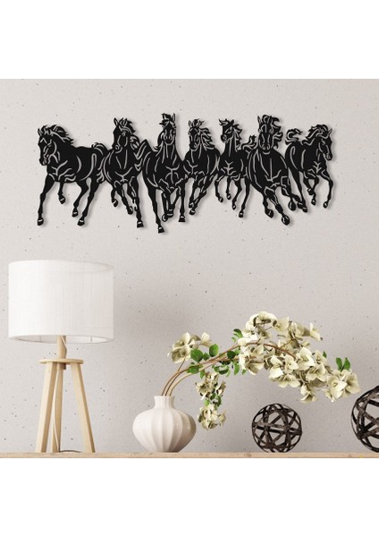 Atlar ''Yarış'' Metal Duvar Dekoru fiyatları