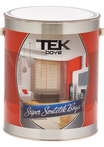 Tek Süper Sentetik Yağlı Boya Krem 0,75 LT