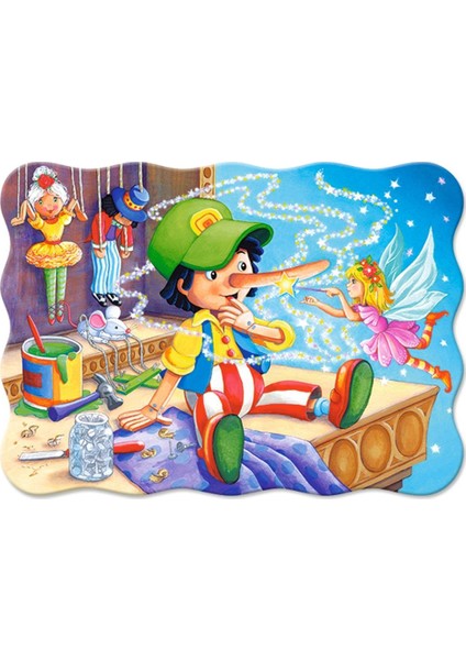 30 Parça Pinokyo Çocuk Puzzle