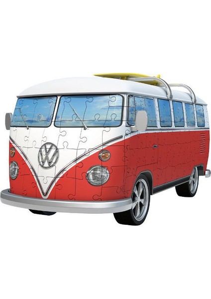 162 Parça 3 Boyutlu VW Bus Plastik Puzzle