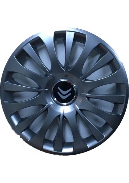 Citroen C-Elysee 15 İnç Kırılmaz Esnek Jant Kapağı 4'lü