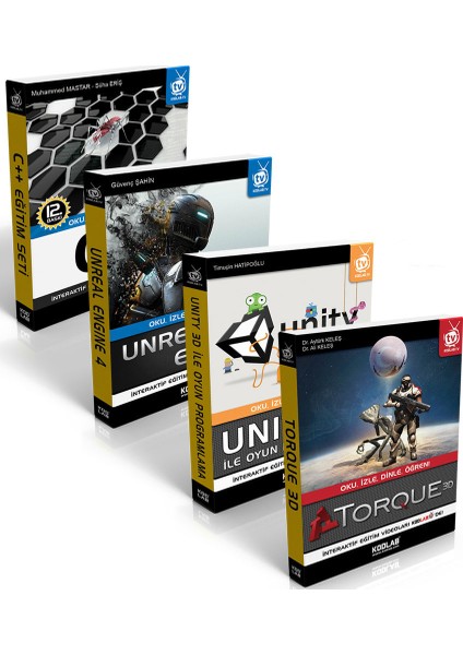 Oyun Programlama Uzmanlığı Seti-4 Kitap Takım