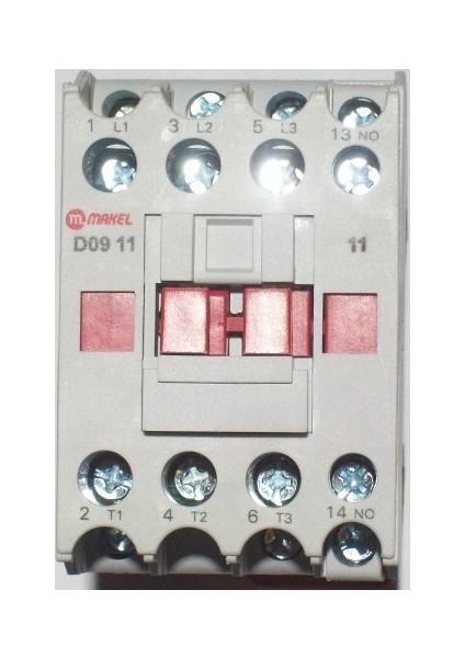 3P Knc1-0911 Ac Kontaktör 4Kw 9A