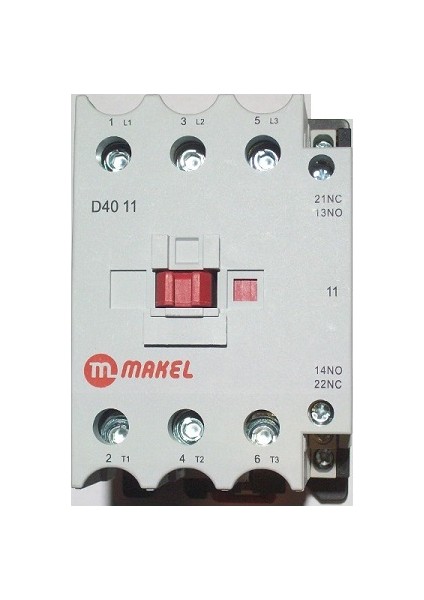 3P Knc1-4011 Ac Kontaktör 18,5Kw 40A