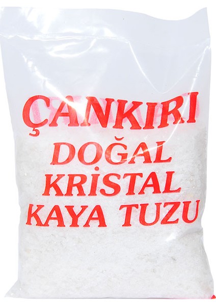 Lokman Avm Granül Doğal Kristal Kaya Çakıl Tuz Çankırı 1Kg