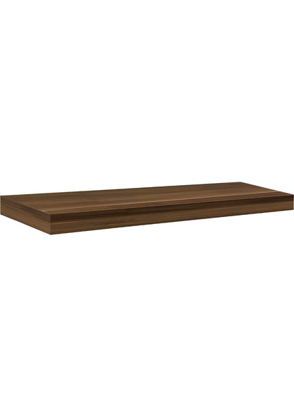 Üçlü Duvar Rafı Ceviz 40*40*40 20 CM 18 MM KALINLIK