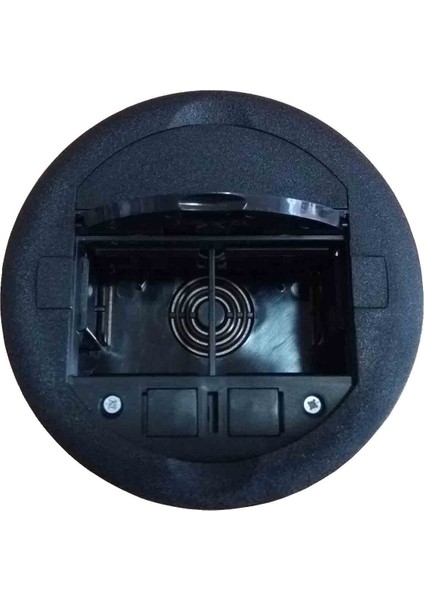 Masa Tipi Priz Kasası Gömme Tip - Renk Siyah - Boş