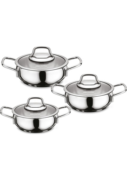 Cemile 6 Pcs Sahan Set (14/16/18)