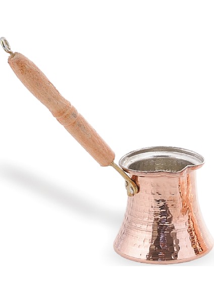 Bakır Cezve No :3 Agac Saplı