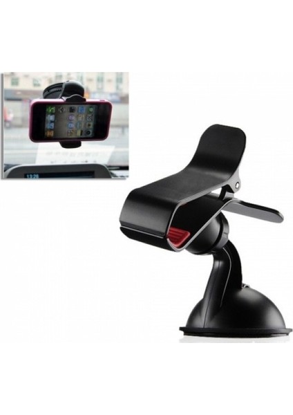 Kıskaçlı Vantuzlu Araç İçi Telefon Tutucu modelleri