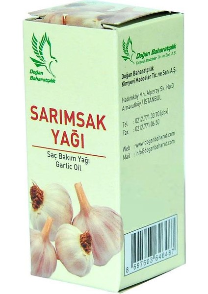 Sarımsak Yağı 20 Cc