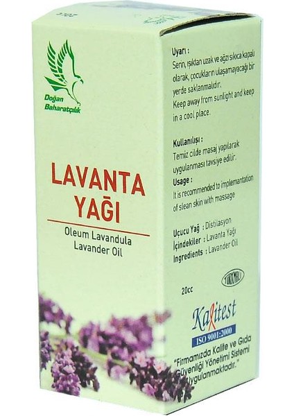 Lavanta Yağı 20 Cc