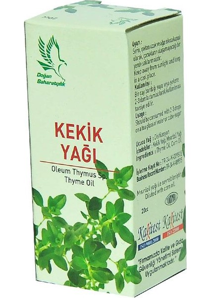 Kekik Yağı 20 Cc