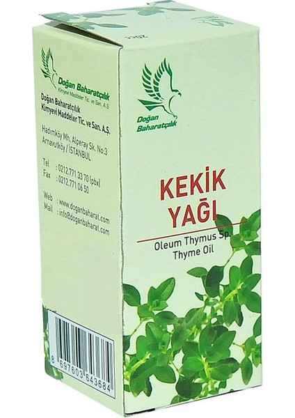 Kekik Yağı 20 Cc