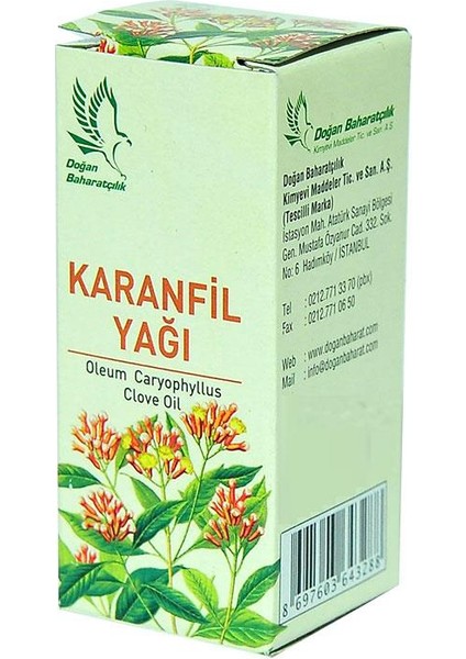 Karanfil Yağı 20 Cc