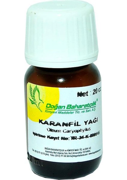 Karanfil Yağı 20 Cc