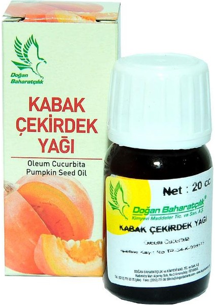 Kabak Çekirdeği Yağı 20 Cc