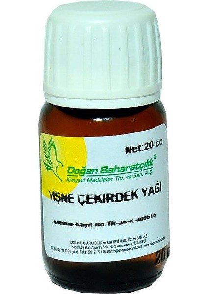 Vişne Çekirdeği Yağı 20 Cc indirimleri