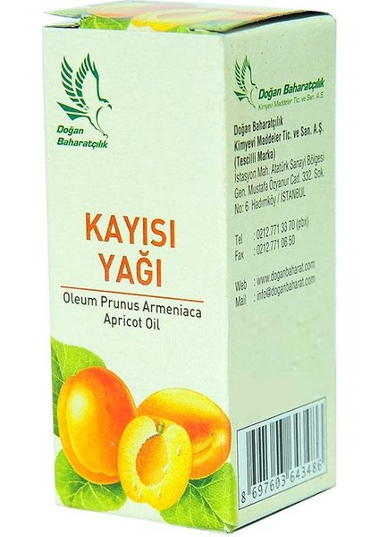 Kayısı Yağı 20 Cc