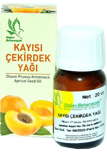 Kayısı Çekirdeği Yağı 20 Cc