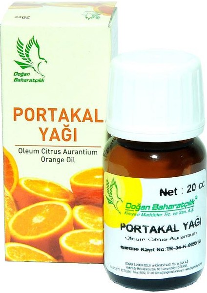 Portakal Yağı 20 Cc